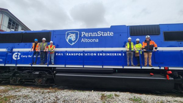 $6.87M grant to fund railroad research center at Penn State | Penn State University