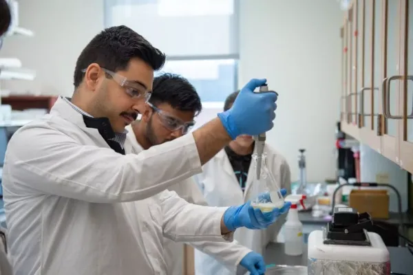 Dr. Amir Sheikhi and his team are working to address nationwide organ transplant shortage at Shekhi Lab at Penn State University. Photo: Penn State.