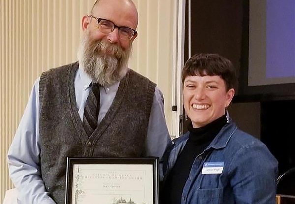 Master Watershed Steward Art Gover earns award for natural resource education