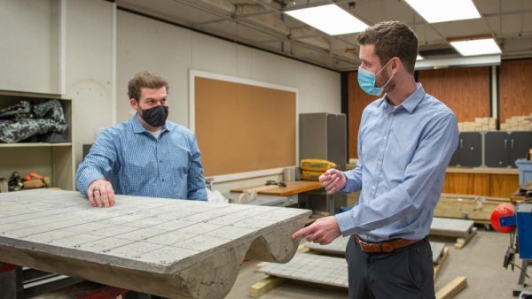 Balancing sustainability, safety and comfort in engineered floor slabs | Penn State University