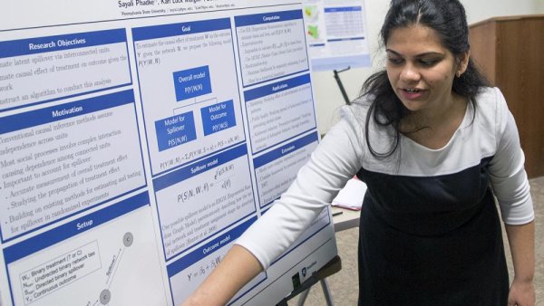 Big data, big science: Students share 'big data' research at poster session | Penn State University