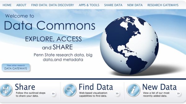 Data Commons connects researchers through data sharing | Penn State University