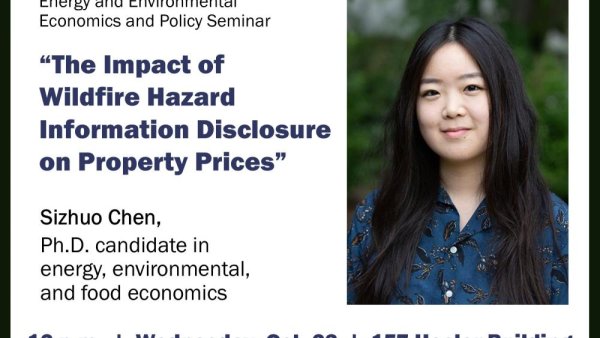 Doctoral candidate to discuss high wildfire-risk zones effect on property values | Penn State University