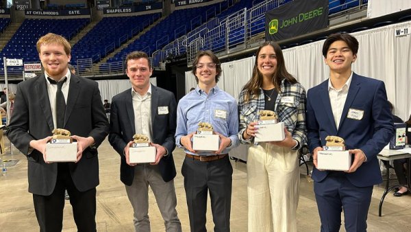 Five engineering student teams honored in national airport design competition | Penn State University