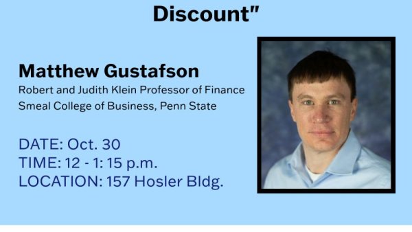 Gustafson to discuss biodiversity protection, land values on Oct. 30 | Penn State University