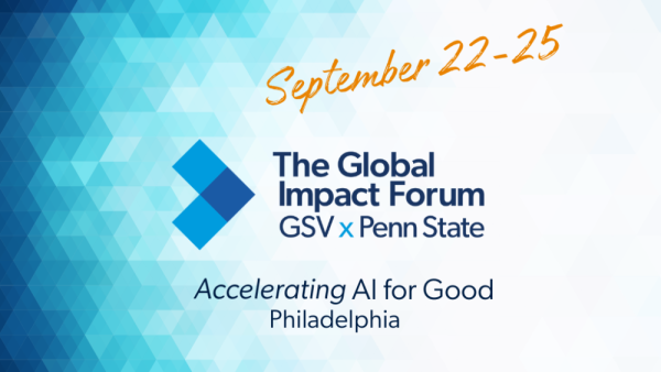 Inaugural GSV x Penn State AI conference to be held Sept. 22-25 in Philadelphia | Penn State University