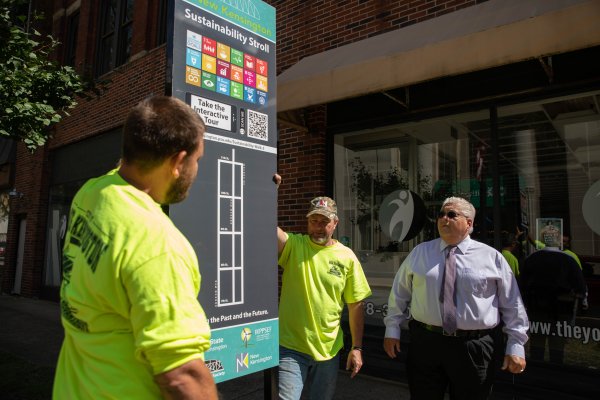 New Kensington launches downtown Sustainability Stroll | Penn State University