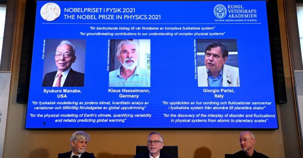 Nobel Prize in Physics Awarded for Study of Humanity’s Role in Changing Climate
