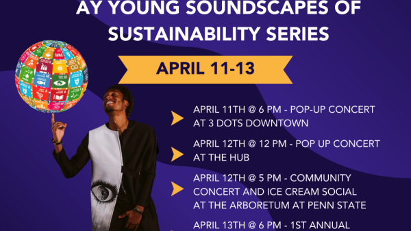 UN Youth Ambassador and musical artist AY Young to visit University Park | Penn State University