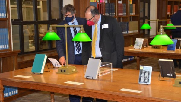 University Libraries program recognizes tenured, promoted faculty through books | Penn State University
