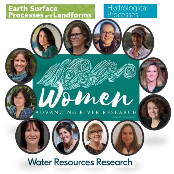women advancing river research lecture series logo
