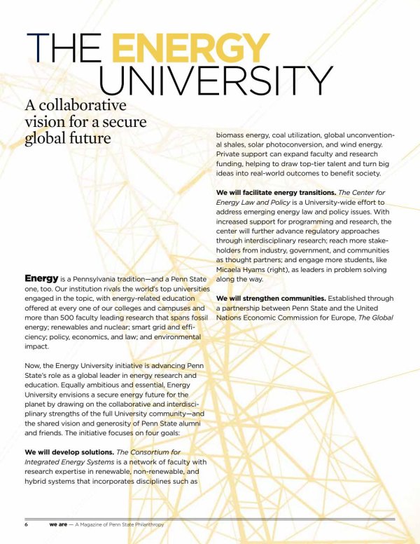 The Energy University: A collaborative vision for a secure global future