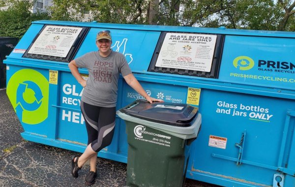 Would food composting and glass recycling work in Erie? A college professor is studying it