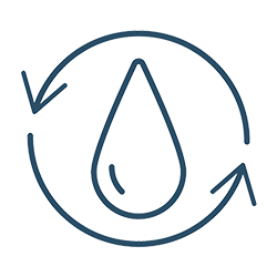 water and biogeochemical icon