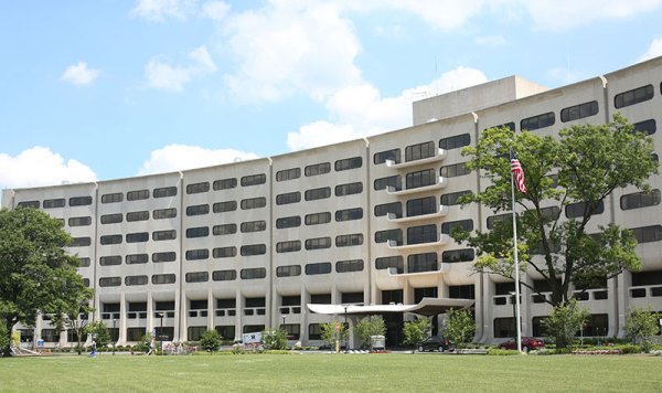 The Penn State College of Medicine Crescent is a familiar sight in the Hershey, Pennsylvania, area.