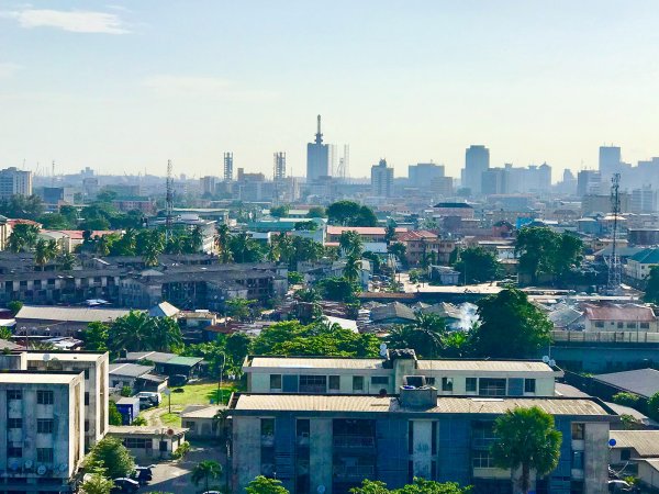 Lagos, Nigeria cityscape