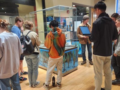 3D Earth and Mineral Science Museum exhibit imagines life in time of dinosaurs | Penn State University