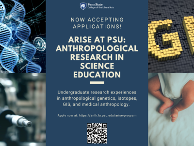 ARISE at Penn State: Anthropological Research in Science Education