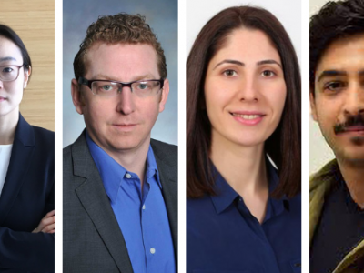 Four new faculty members joined Penn State’s Department of Chemical Engineering this academic year.