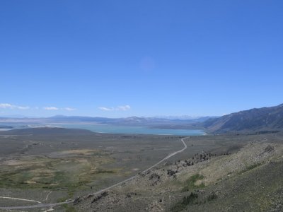 Overlooking Mono Lake and the Eastern Sierra