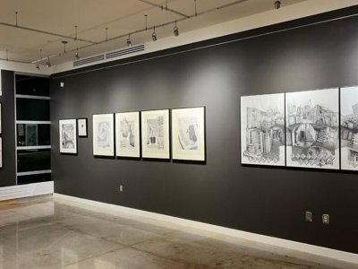 Architecture department head's exhibit features 35+ years of drawings and models | Penn State University