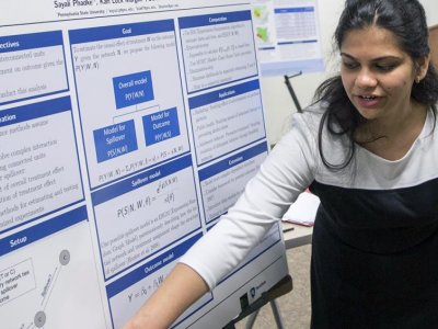 Big data, big science: Students share 'big data' research at poster session | Penn State University