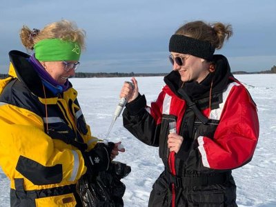Biology Professor Sarah Princiotta conducts aquatic microbe research in Sweden | Penn State University