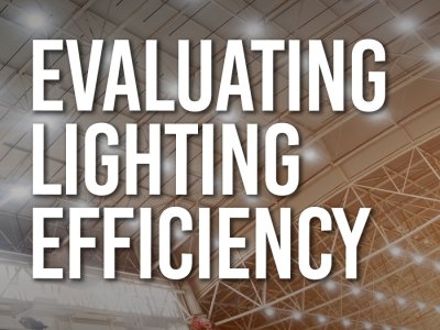 Growing Impact: Evaluating lighting efficiency cover with a large indoor ceiling with lights in the background