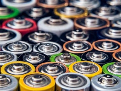 The recycled battery