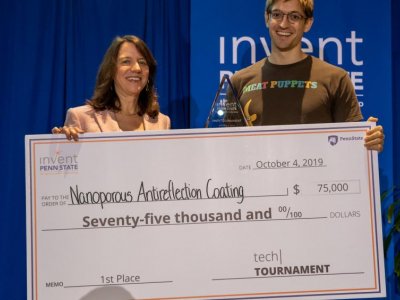 Nanoporous Antireflection Coatings secures $75,000 in tech tournament | Penn State University