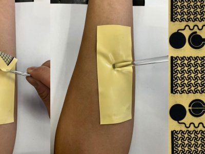 Rewritable, recyclable ‘smart skin’ monitors biological signals on demand | Penn State University