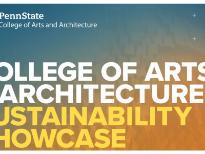 Showcase highlights arts, architecture sustainability research, creative projects | Penn State University