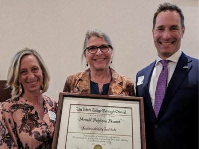 Sustainability Institute recognized for service to State College Borough | Penn State University
