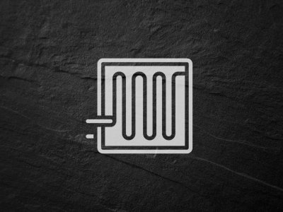 A fuel cell icon on a graphite background