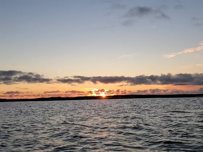 Hudson Bay at sunset